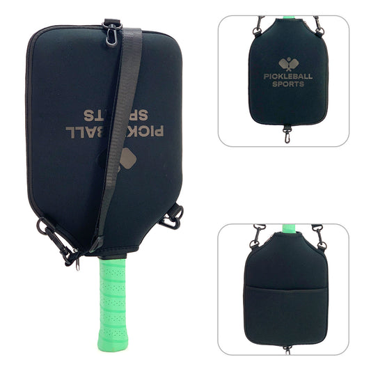 Black Pickleball Paddle Cover