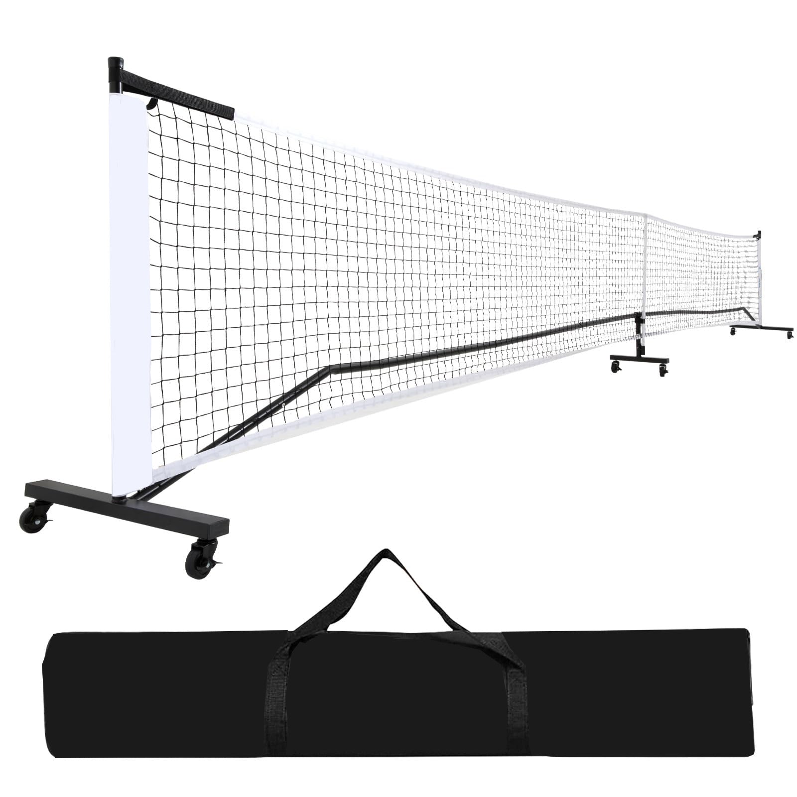 Iron Pipe Pickleball Net
 Six-wheel Portable
