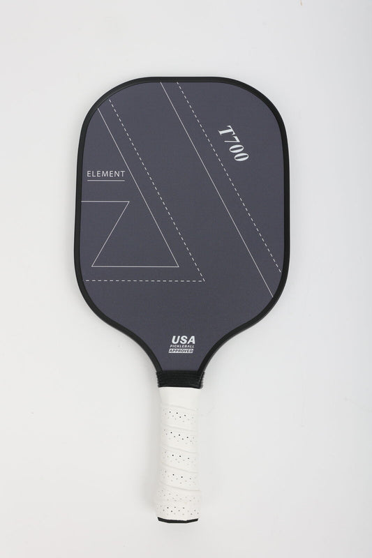 Black T700 Graphite Carbon Fiber Pickleball Paddle