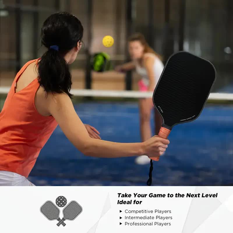 3K Graphite Carbon Fiber Pickleball Paddle