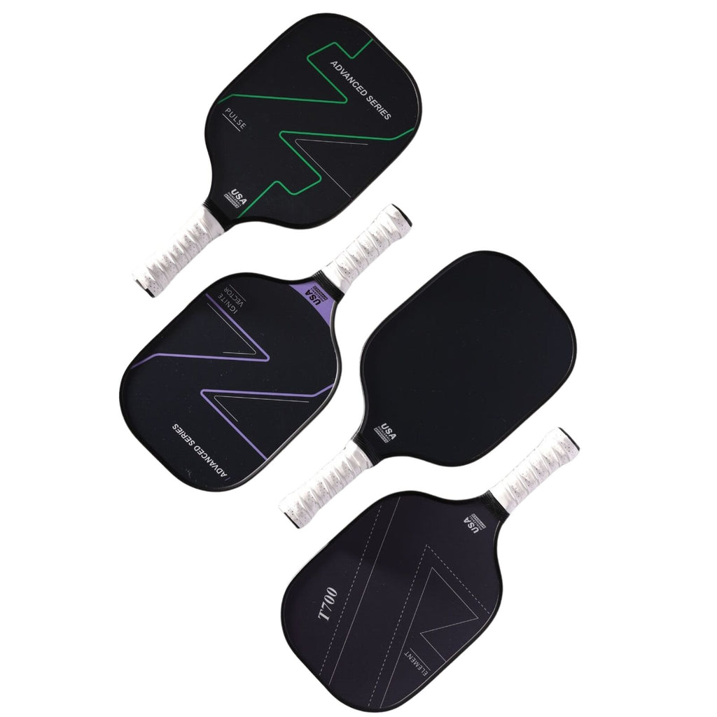 Graphite Carbon Fiber Pickleball Paddle Set – 4 Paddles