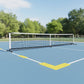 Portable 6.7m Pickleball Net Set – Heavy Duty Metal Frame with Wheels