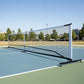 Portable 6.7m Pickleball Net Set – Heavy Duty Metal Frame with Wheels