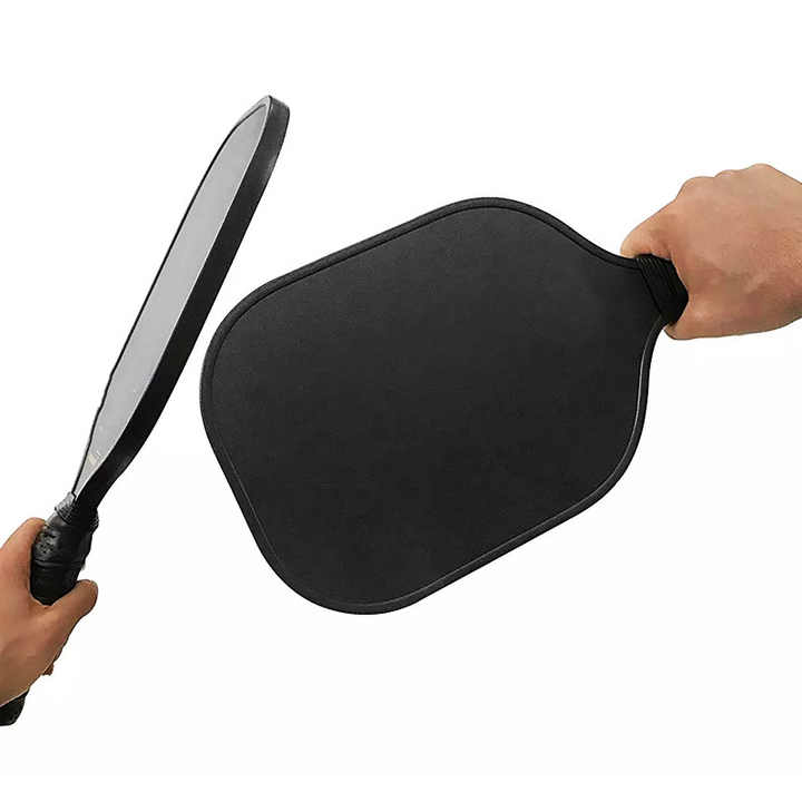 Pink and Grey Fiberglass Pickleball Paddle Set