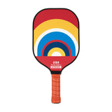 Colourful Arch Fiberglass Pickleball Paddle