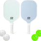 Light Blue Fiberglass Pickleball Paddle