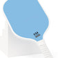 Bright Blue Fiberglass Pickleball Paddle Set - 2 Paddles, 4 Balls, and Carry Bag