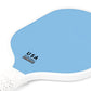 Bright Blue Fiberglass Pickleball Paddle Set - 2 Paddles, 4 Balls, and Carry Bag