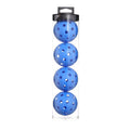 Blue Pickleball Balls 4-Packs with Carry Tube x 2 (8 balls in total)