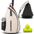 Beige Pickleball Sling Bag