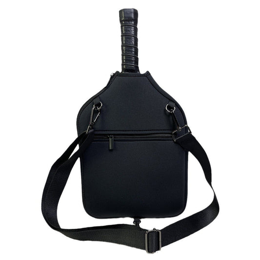 Black Waterproof Pickleball Paddle Cover