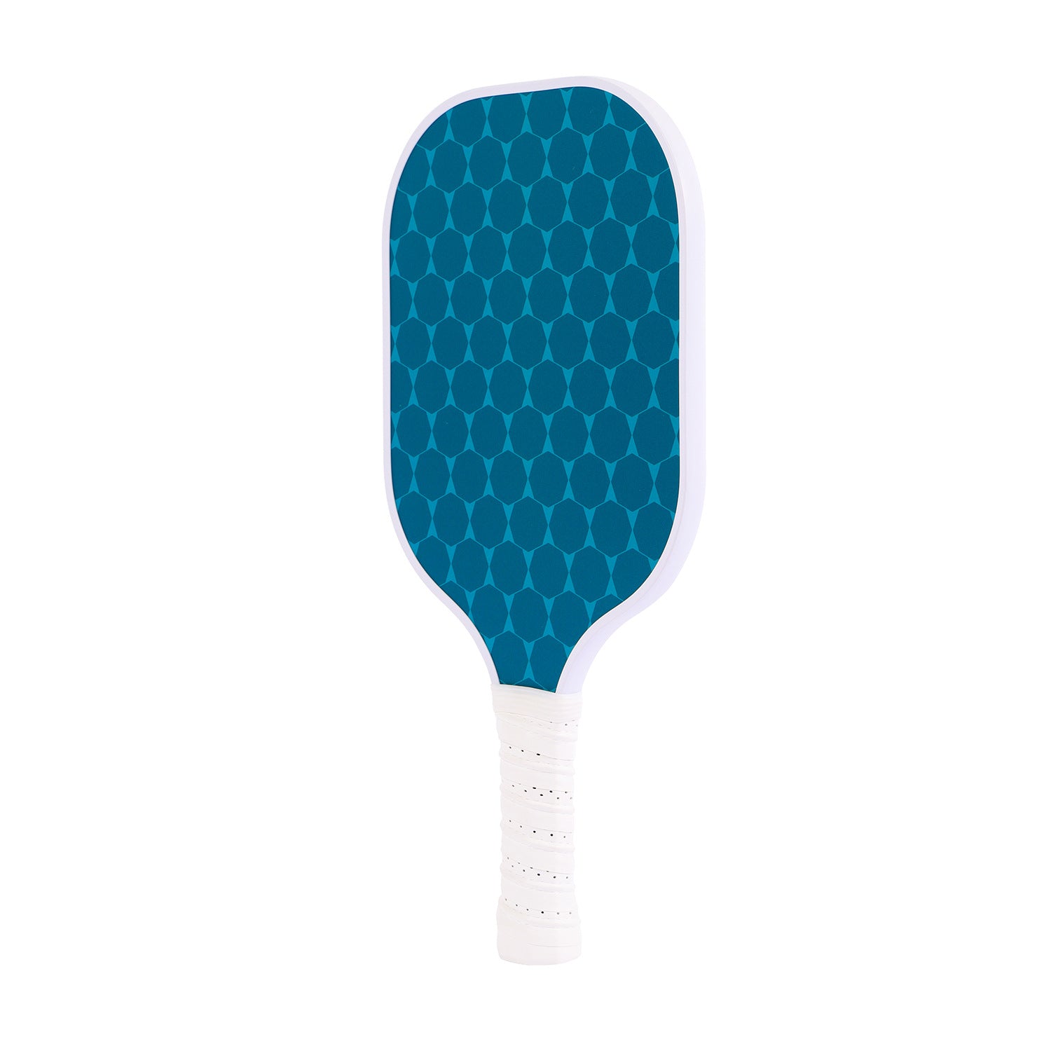 Blue Dots Fiberglass Pickleball Paddle Set with Carry Bag & 2 Paddles & 4 Balls