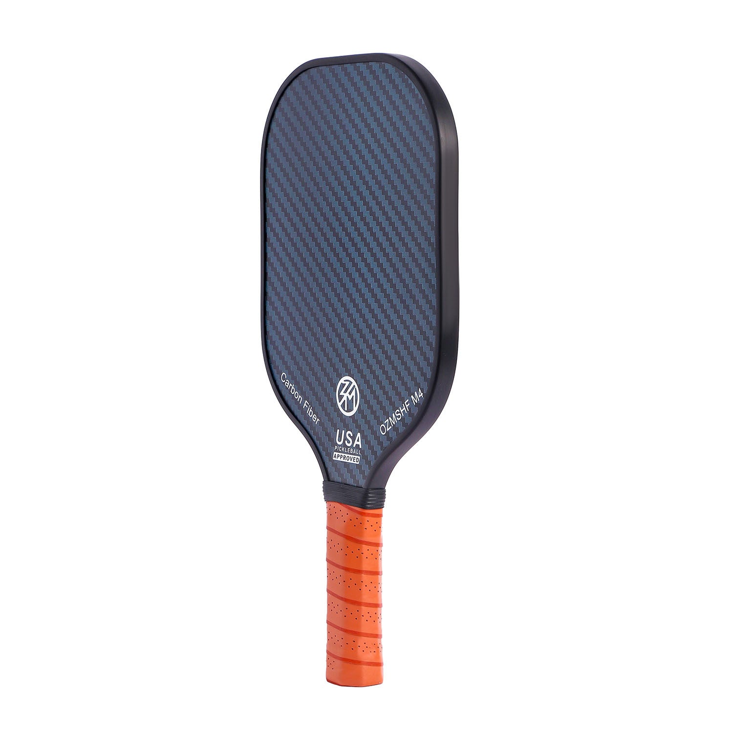 Black Patterned Carbon Fiber Pickleball Paddle Set