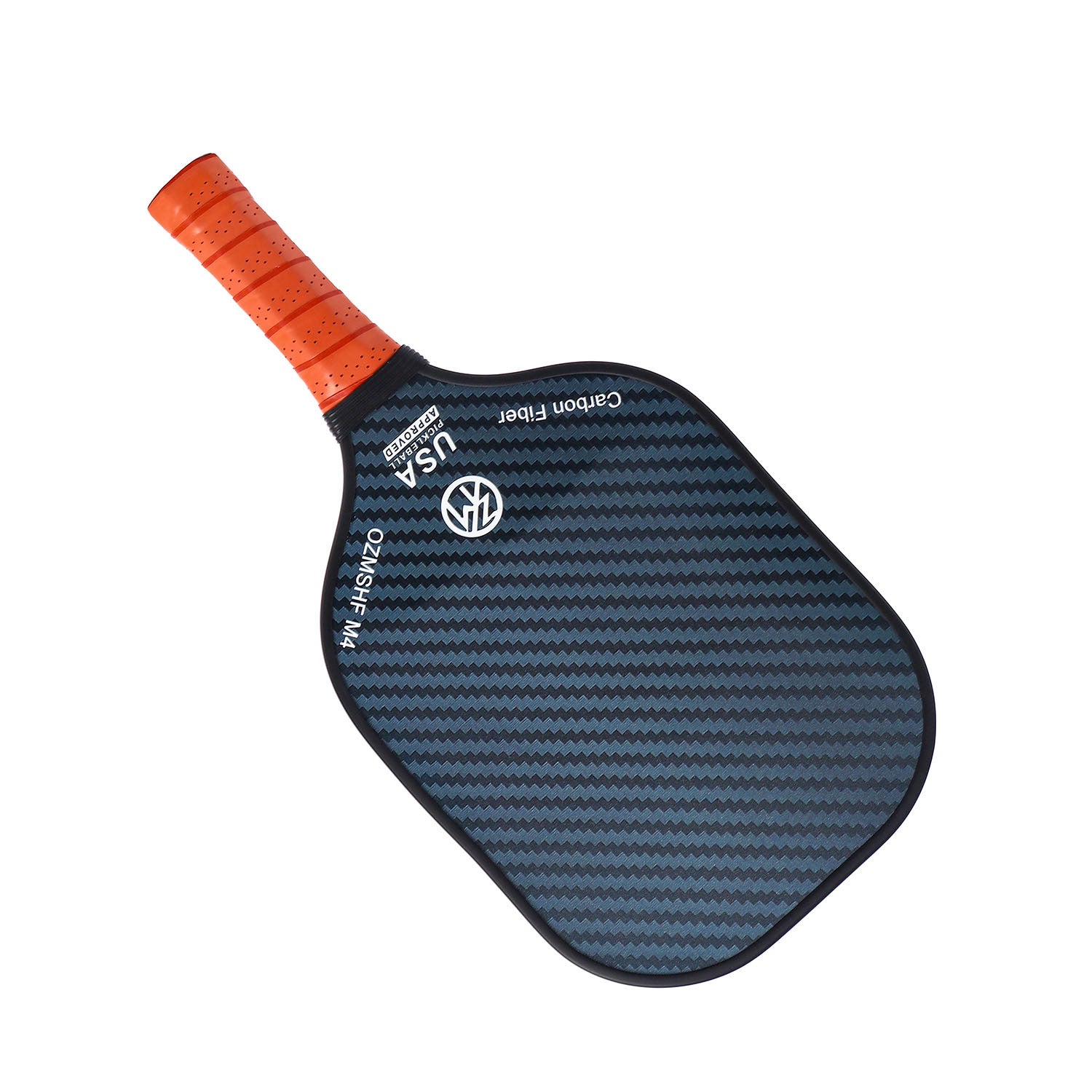 Black Patterned Carbon Fiber Pickleball Paddle Set