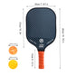 Blue Weave Carbon Fiber Pickleball Paddle Set