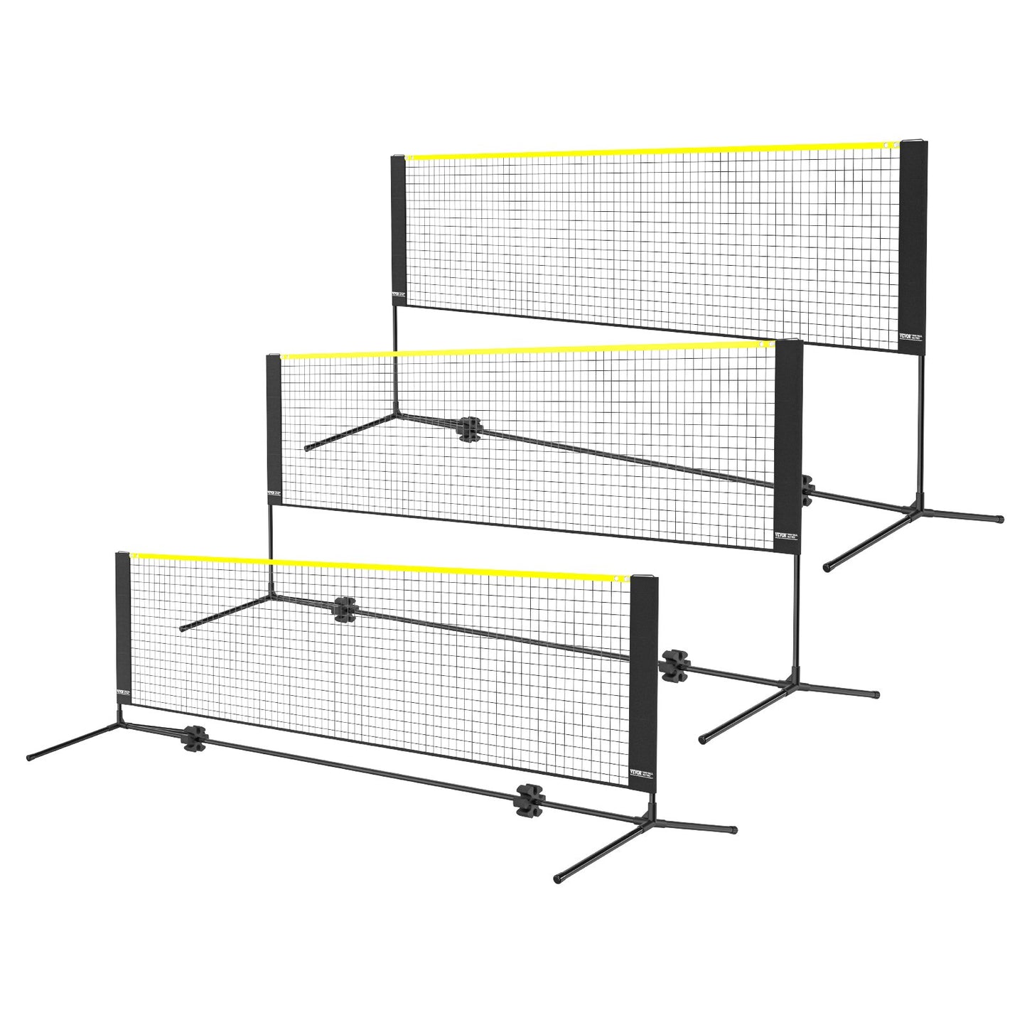 Portable Pickleball Net Set - Adjustable height with carry bag