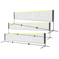 Portable Pickleball Net - adjustable height with carry bag