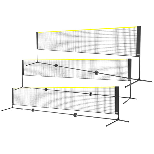 Portable Pickleball Net - adjustable height with carry bag